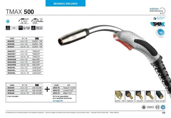 Trafimet Mig TMAX 500 (500 А возд. охл.) 3м